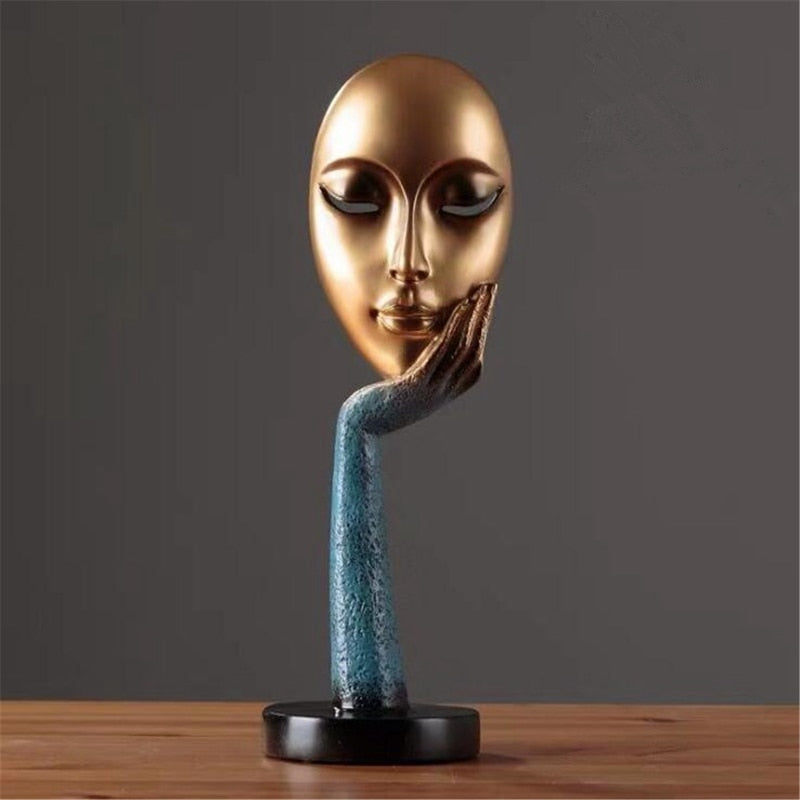 Modern Human Meditators Sculpture