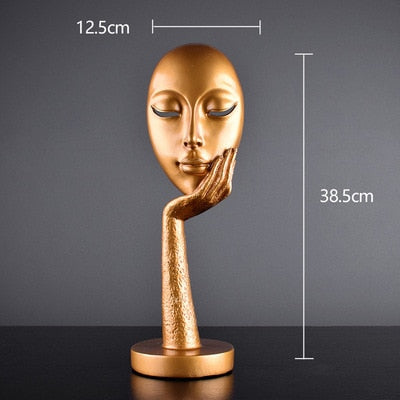 Modern Human Meditators Sculpture
