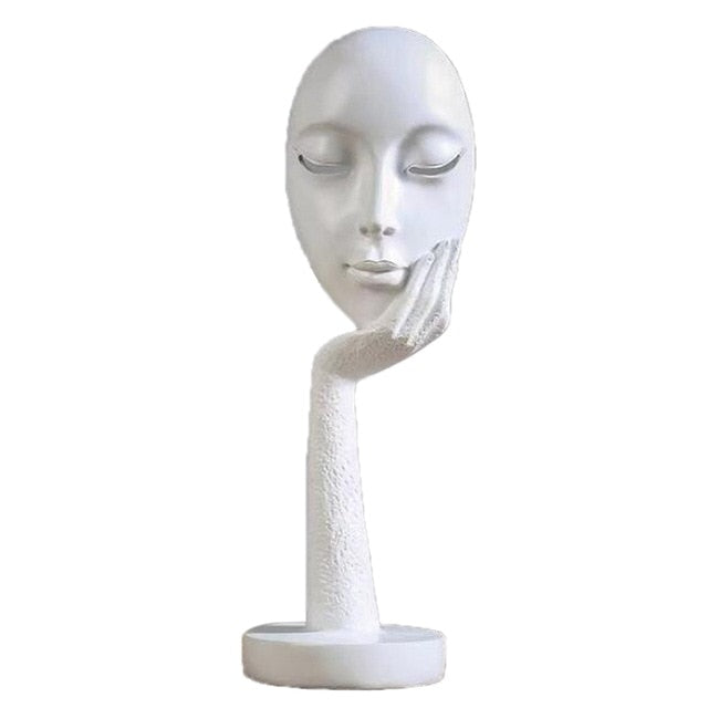 Modern Human Meditators Sculpture