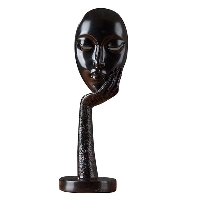Modern Human Meditators Sculpture