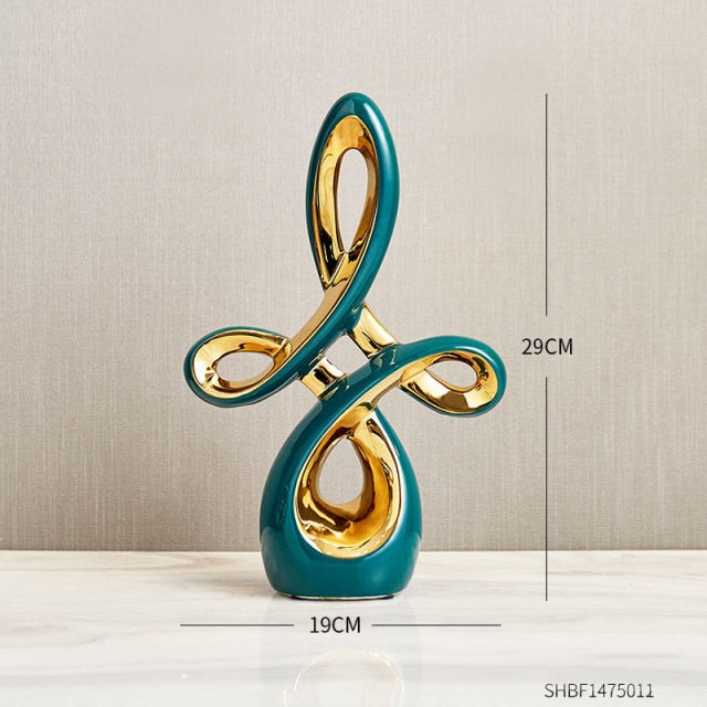 Abstract Sculpture Ceramic Statue
