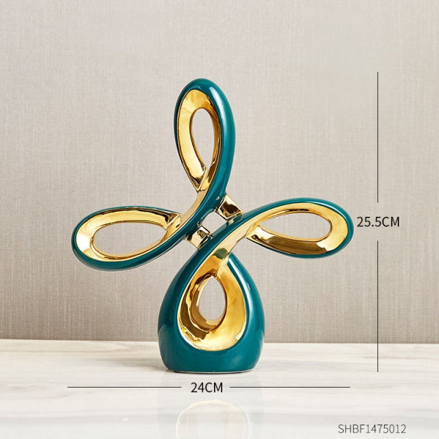 Abstract Sculpture Ceramic Statue