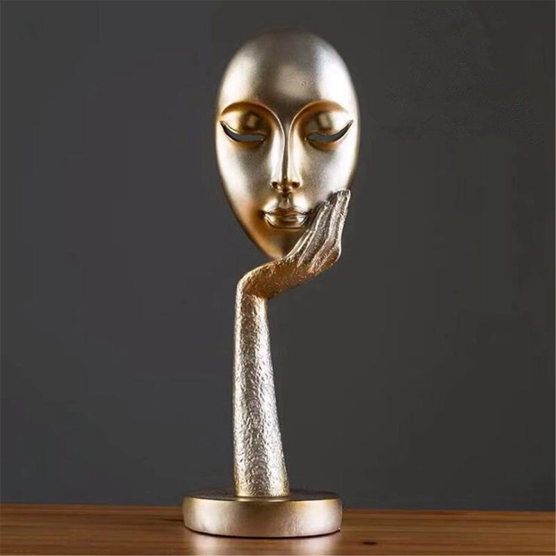 Modern Human Meditators Sculpture