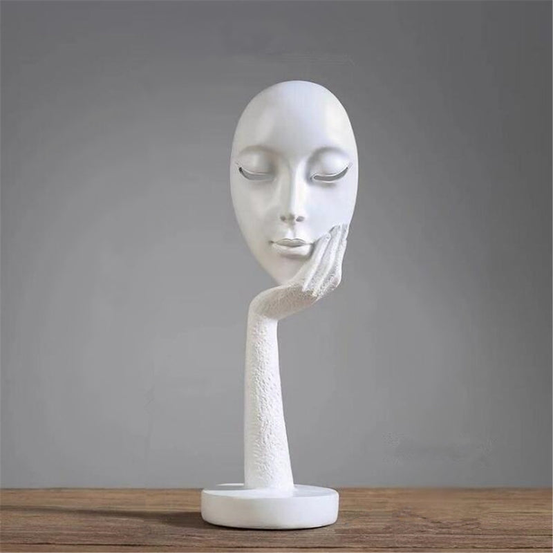 Modern Human Meditators Sculpture