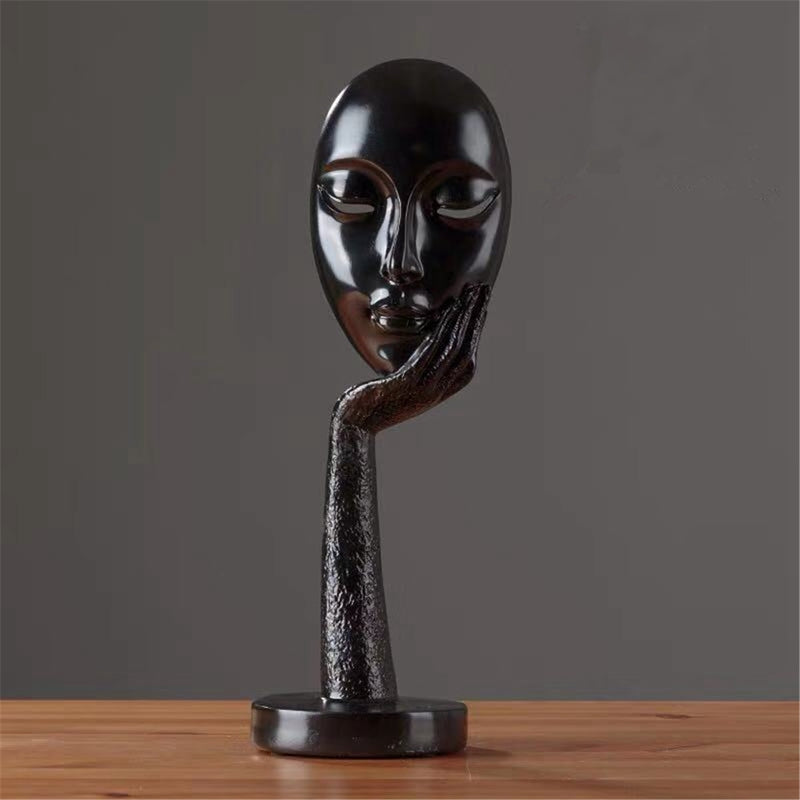 Modern Human Meditators Sculpture