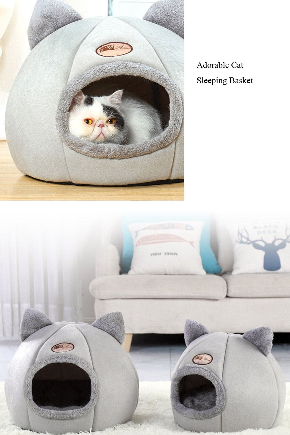 Deep Sleep Comfortable Cat Bed